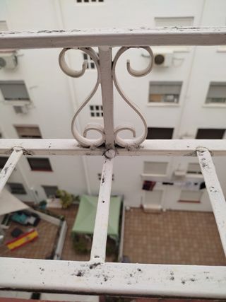 Verja de forja para ventana