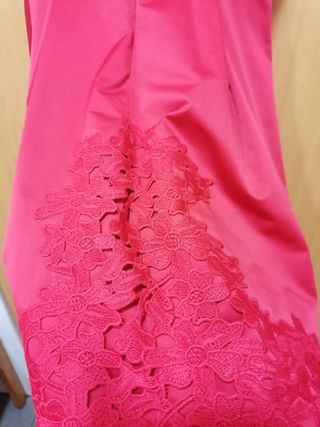 CHICA/MUJER :VESTIDO ROJO PARA CEREMONIA