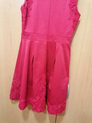 CHICA/MUJER :VESTIDO ROJO PARA CEREMONIA