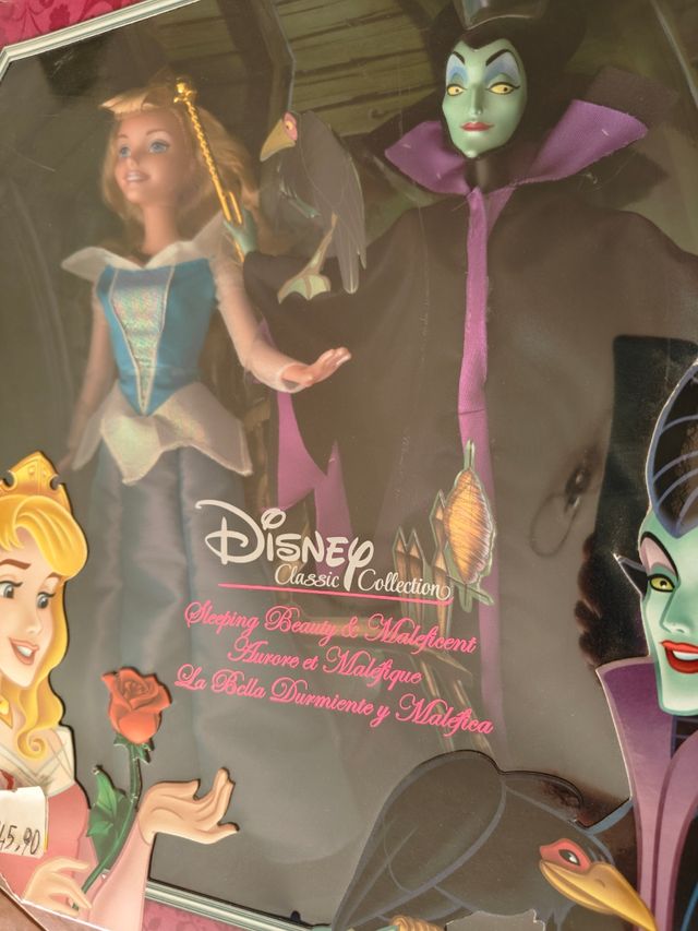 Disney Collection la bella addormentata e Malefi