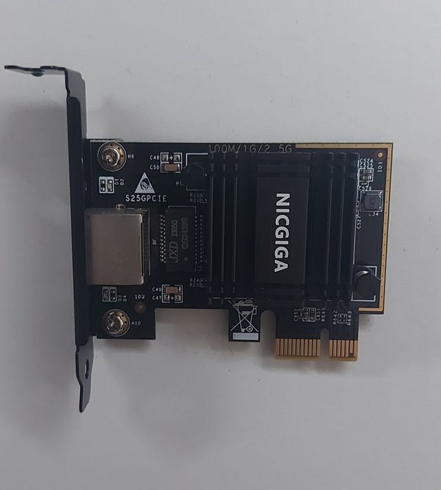 Tarjeta de Red 2,5 Gb. Perfil bajo