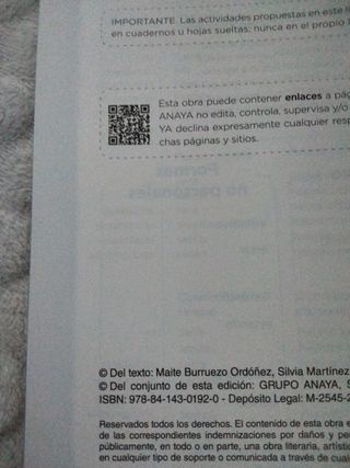 Libro lengua 5° anaya