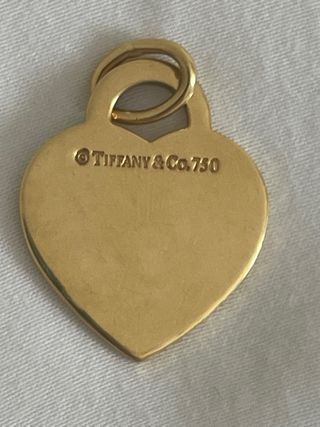 Oro corazon  tiffany 