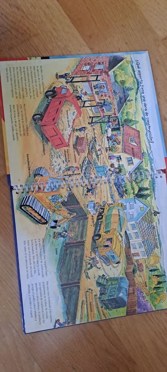 Libro un día en la obra