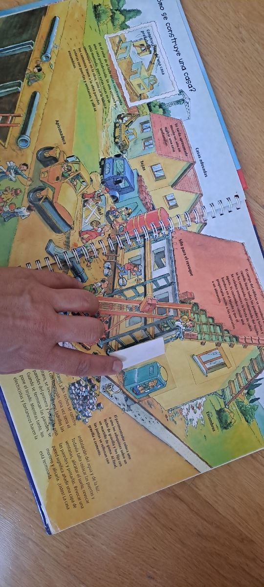 Libro un día en la obra