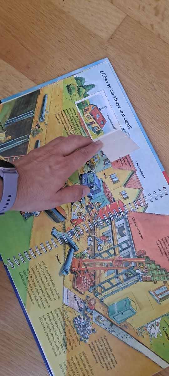 Libro un día en la obra