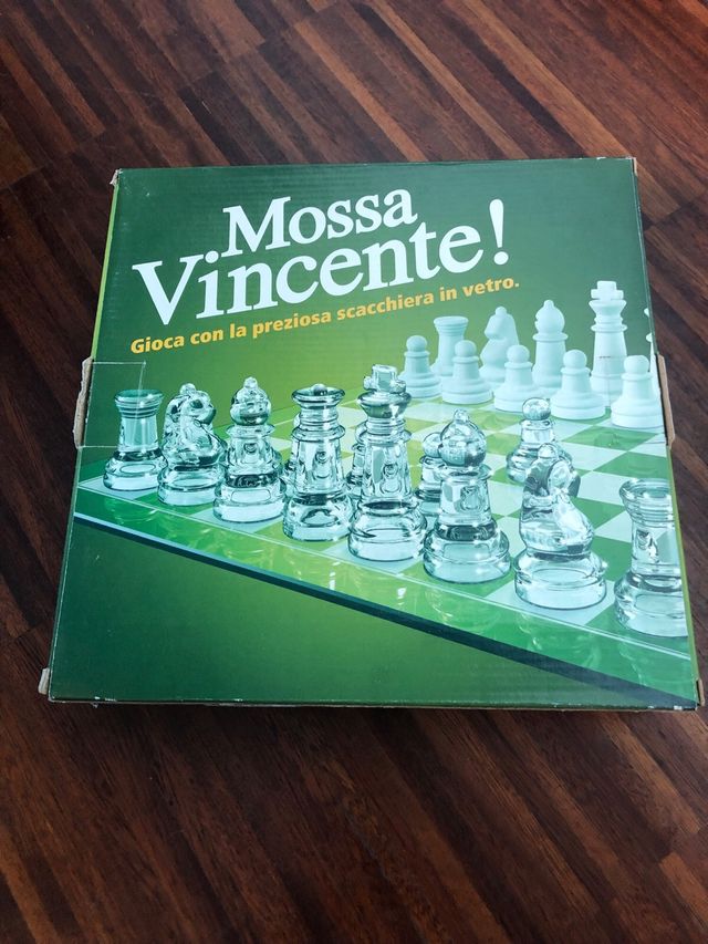 Scacchiera in cristallo