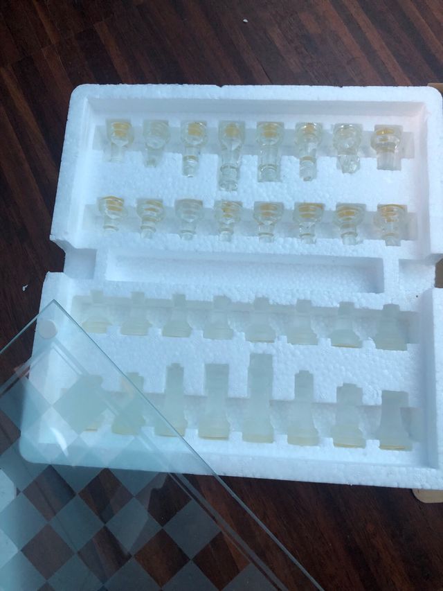 Scacchiera in cristallo