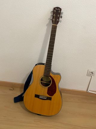 Guitarra fender Cc-140sce Nat Wc Cutaway
