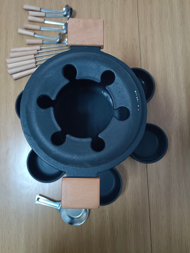 Fondue de hierro.