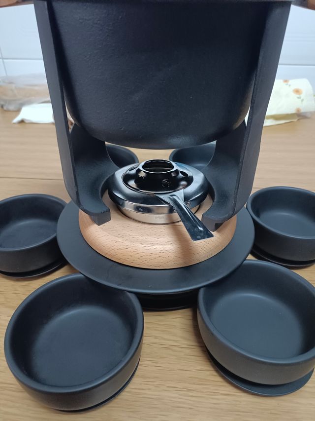 Fondue de hierro.