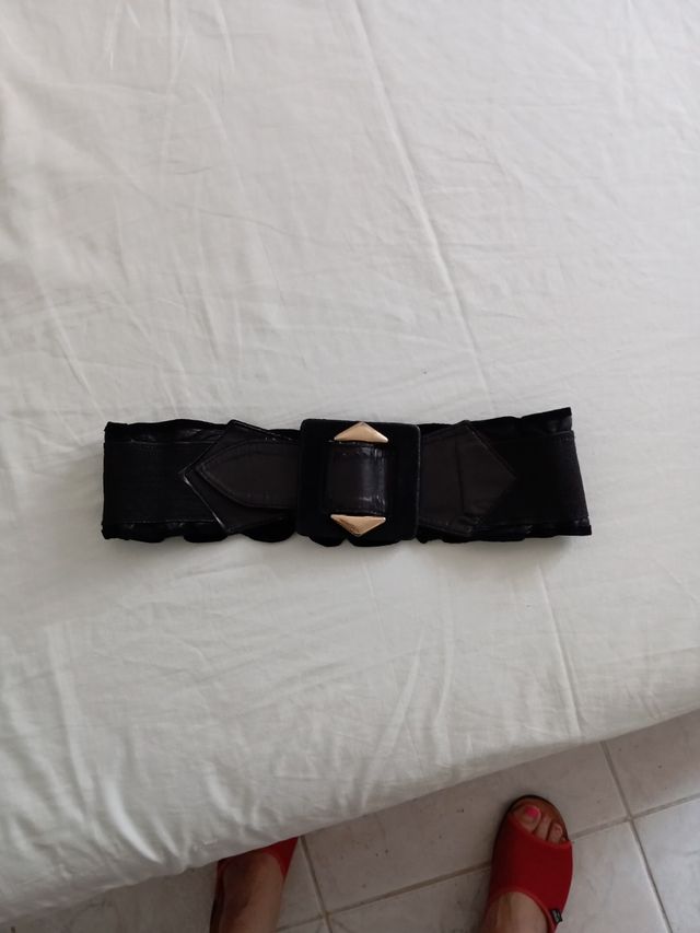 Cintura elasticizzata nera