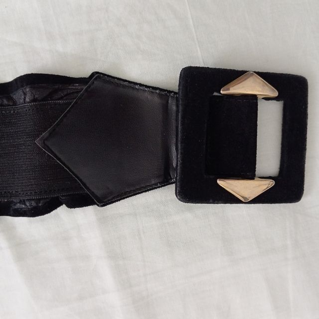 Cintura elasticizzata nera