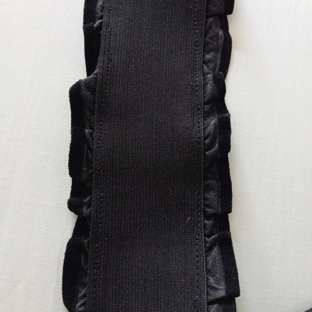 Cintura elasticizzata nera