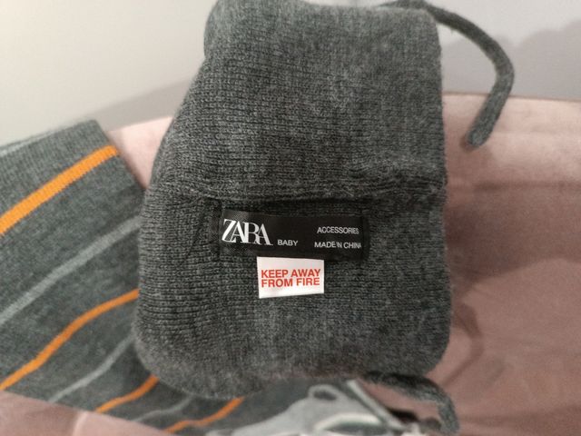 Gorro + bufanda Zara
