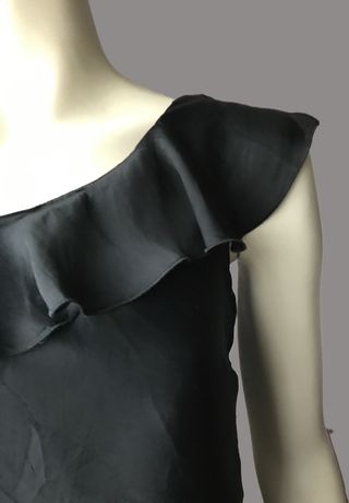 Top Negro Seda Cedosce C2C