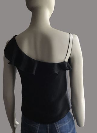 Top Negro Seda Cedosce C2C