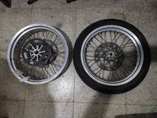 Ruedas llantas supermotard 