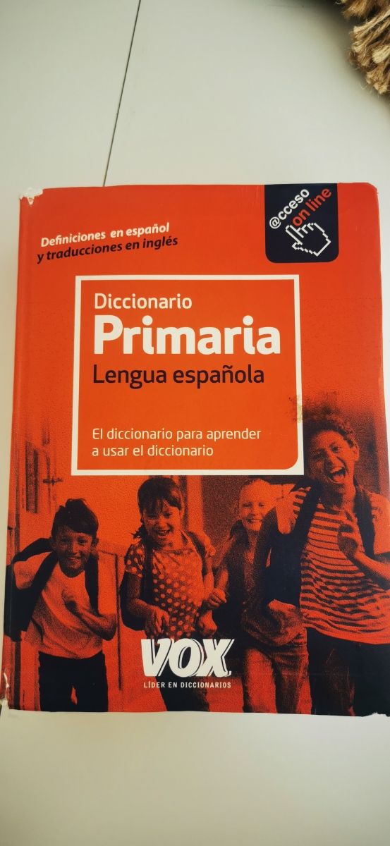 DICCIONARIO PRIMARIA LENGUA ESPAÑOLA