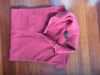 Camiseta hombre Massimo Dutti granate 