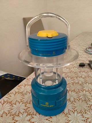 Lampada da campeggio a pile