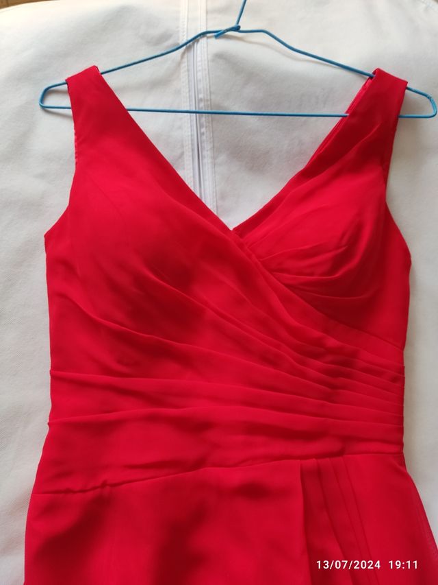 Vestido rojo Carla Ruiz