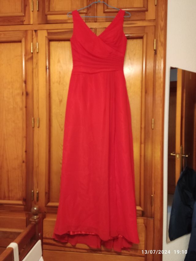 Vestido rojo Carla Ruiz