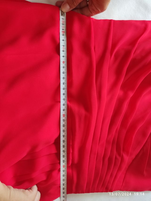 Vestido rojo Carla Ruiz