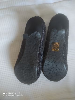 Zapatos negros de tacon, numero 35