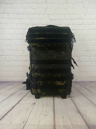 Mochila táctica camo 45L acampada 