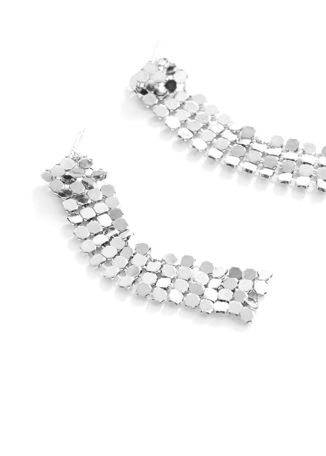 Pendientes Plateados Sin Estrenar