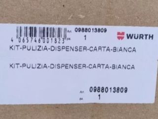 wurth wypall Dispenser + 6 rotoloni 