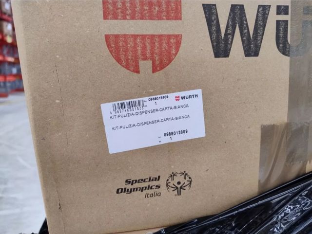 wurth wypall Dispenser + 6 rotoloni