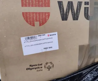 wurth wypall Dispenser + 6 rotoloni