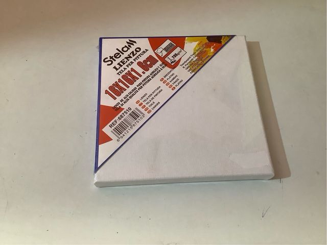 Mini cavalletto + tela per dipingere