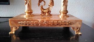 Reloj de sobremesa en bronce