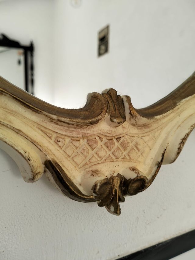 Espejo cornucopia antiguo
