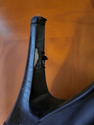 Botas altas vintage de piel auténtica | Talla 39
