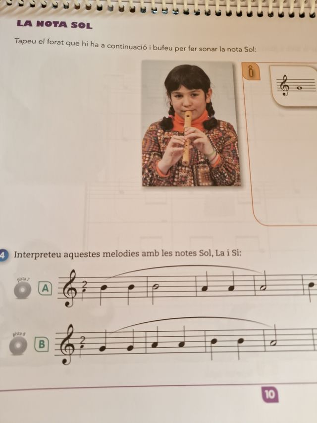 Música flauta de bec / nivell 1