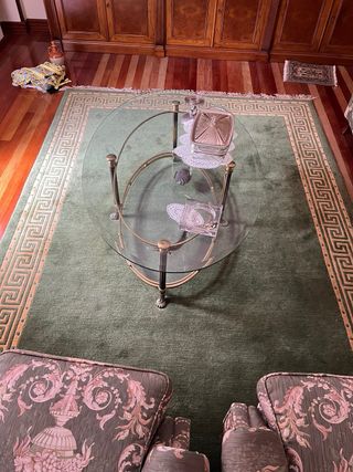 Alfombra verde