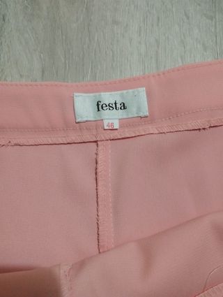 Traje mujer rosa