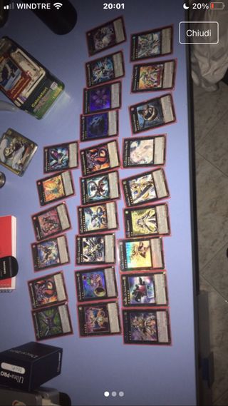 Carte Yu gi oh, bustine,box