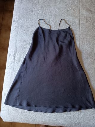 3x2. Camisón tirantes negro
