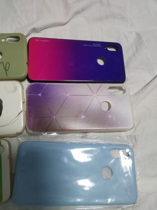 Varias fundas movil Xiaomi Redmi Note 7