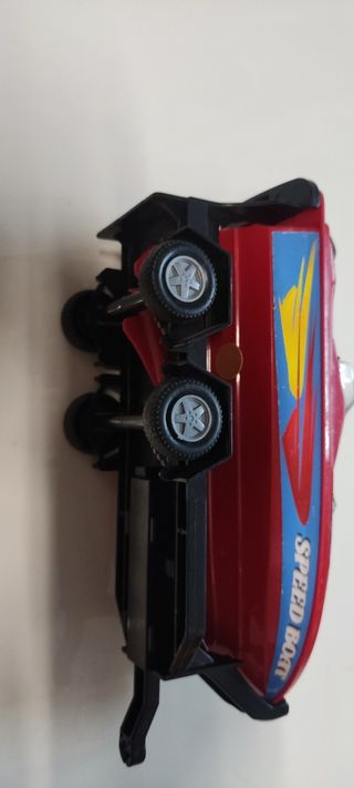 Lancha y remolque para Slot