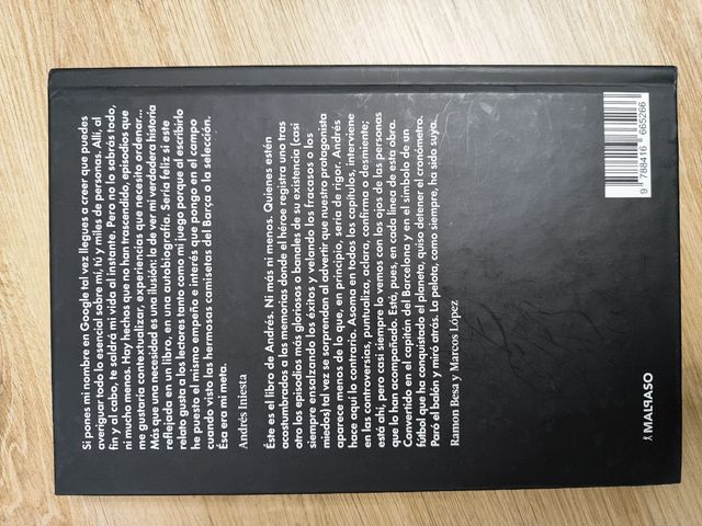 La jugada de mi vida, Andrés Iniesta.