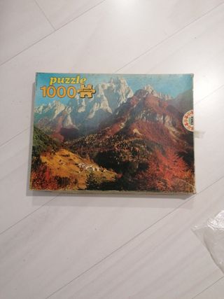 Puzzle 1000 piezas (falta una pieza) 