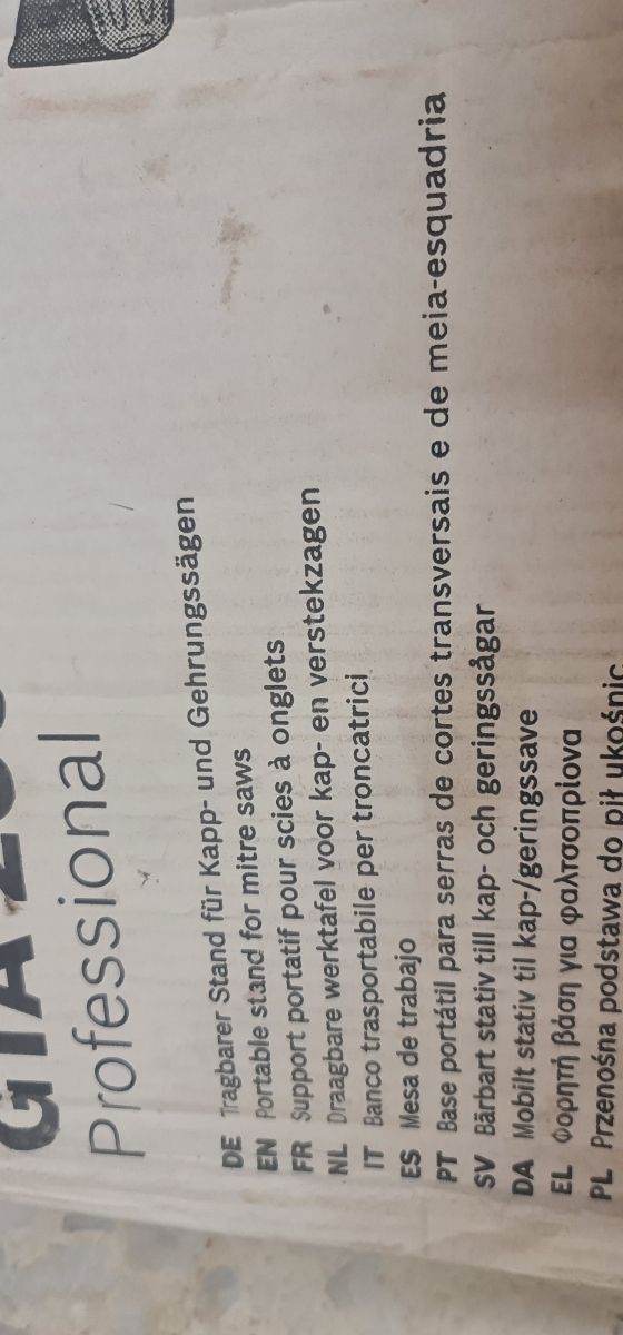 Mesa de trabajo BOSCH PROFESIONAL 