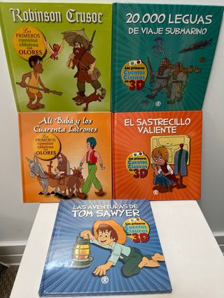 Pack 5 cuentos infantiles