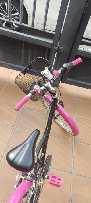 Bicicleta de 20 pulgadas btwin + casco